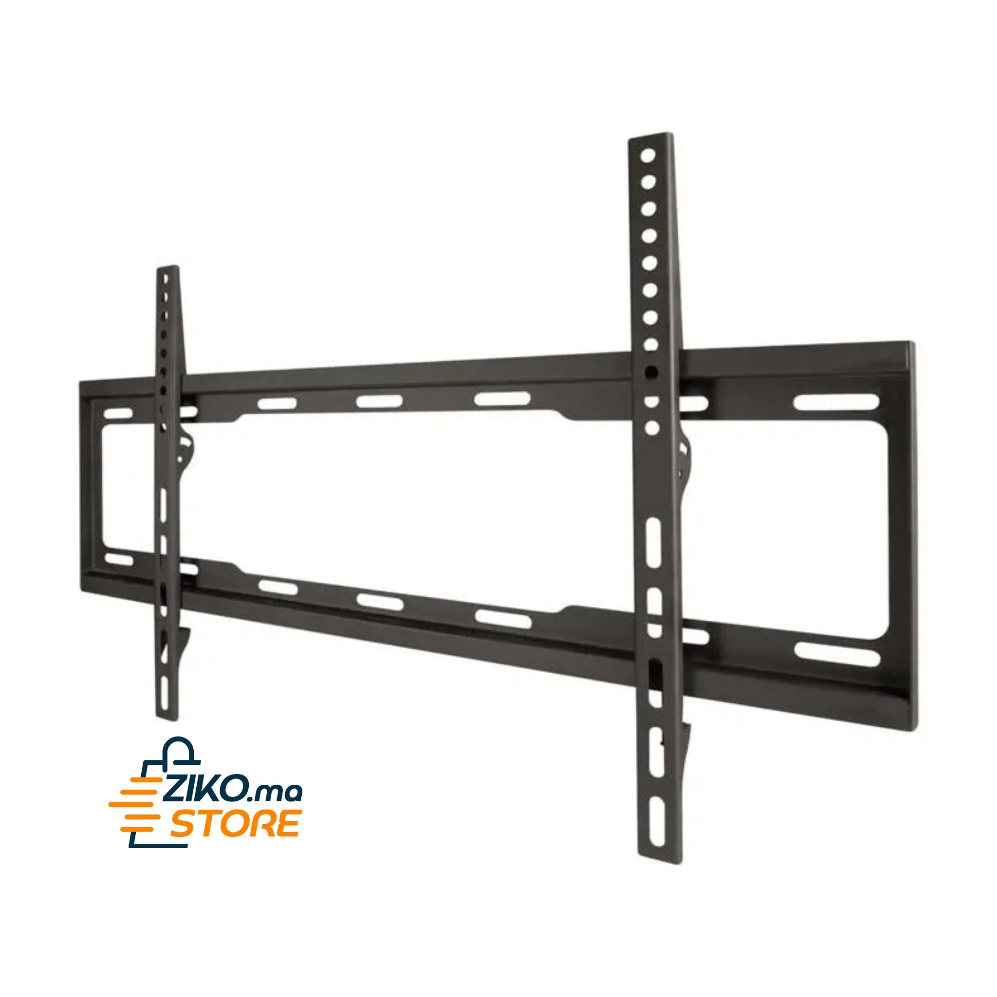 Support Mural TV Fixe Ultra-Plat pour Écrans 26"-63" (Max 50 kg, VESA 600x400)