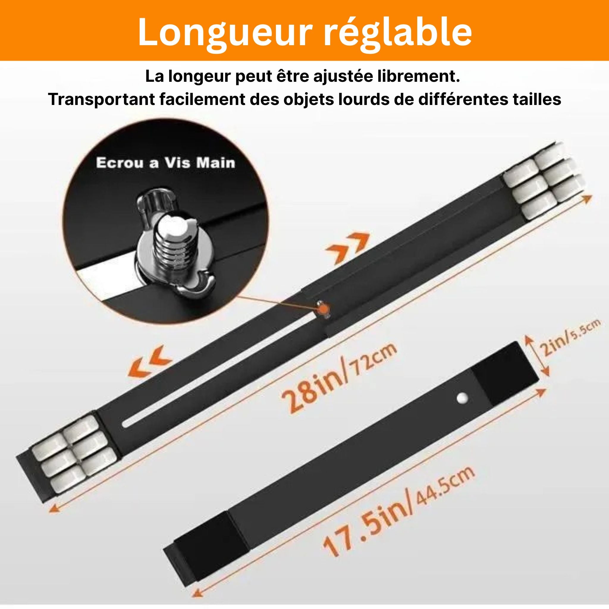 Paire de Supports Mobiles Réglables pour Électroménager Lourd avec Freins (300 kg)